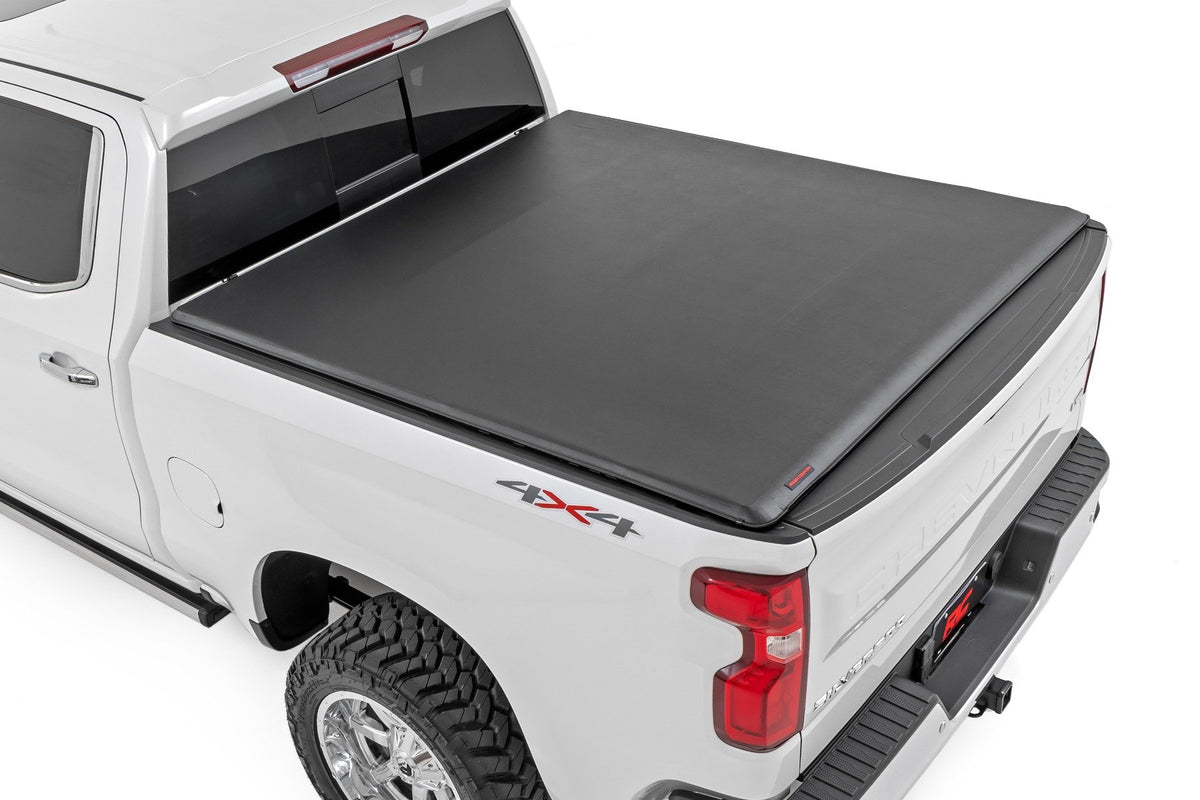 Soft Roll Up Bed Cover | 5&#39;10&quot; Bed | Chevy/GMC 1500 (19-24)