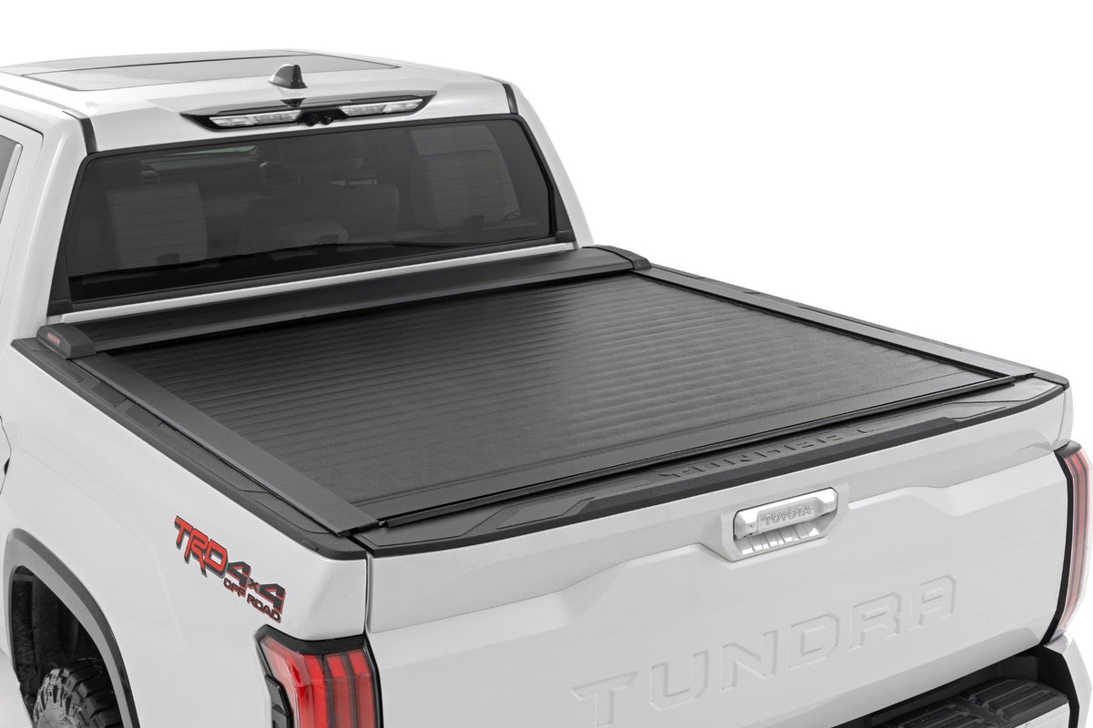 Retractable Bed Cover | 5&#39;7&quot; Bed | Toyota Tundra 2WD/4WD (2022-2024)