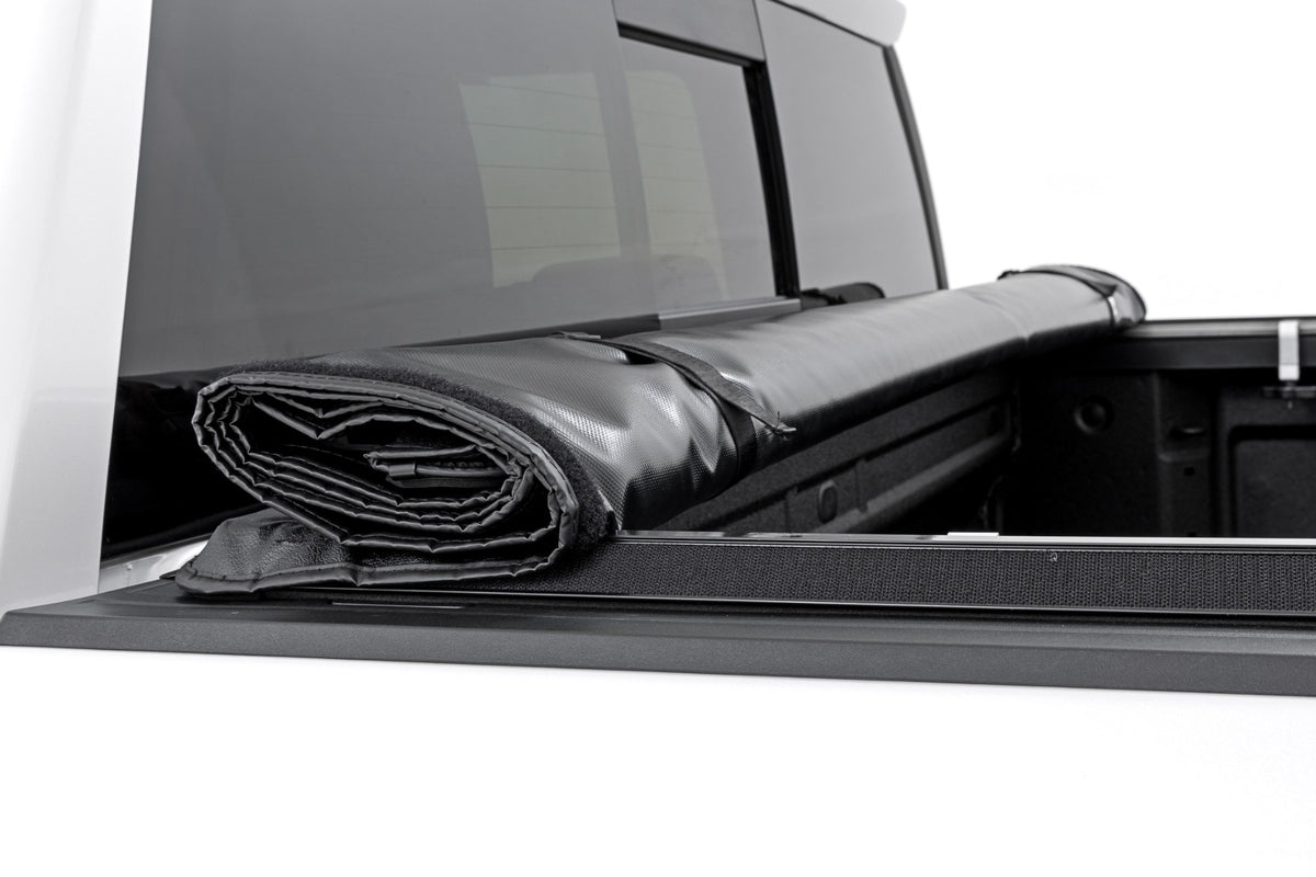 Soft Roll Up Bed Cover | 5&#39;10&quot; Bed | Chevy/GMC 1500 (19-24)