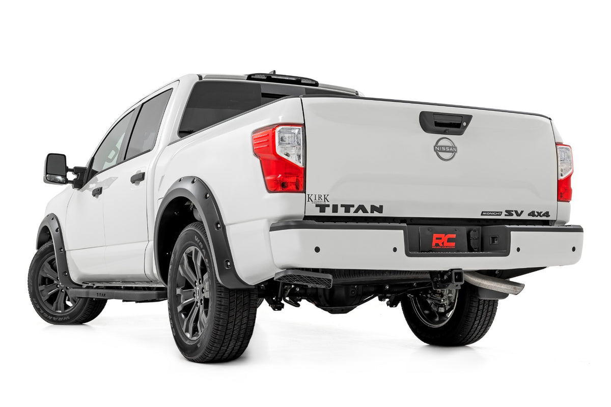 Pocket Fender Flares | G41 Magnetic Black | Nissan Titan 2WD/4WD (2017-2024)