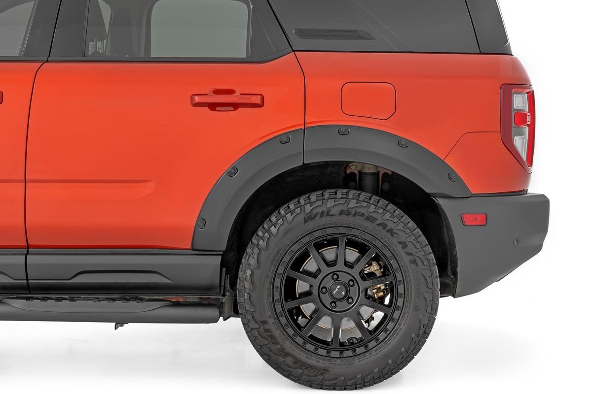 Pocket Fender Flares | Gloss Black | Ford Bronco Sport 4WD (2021-2024)