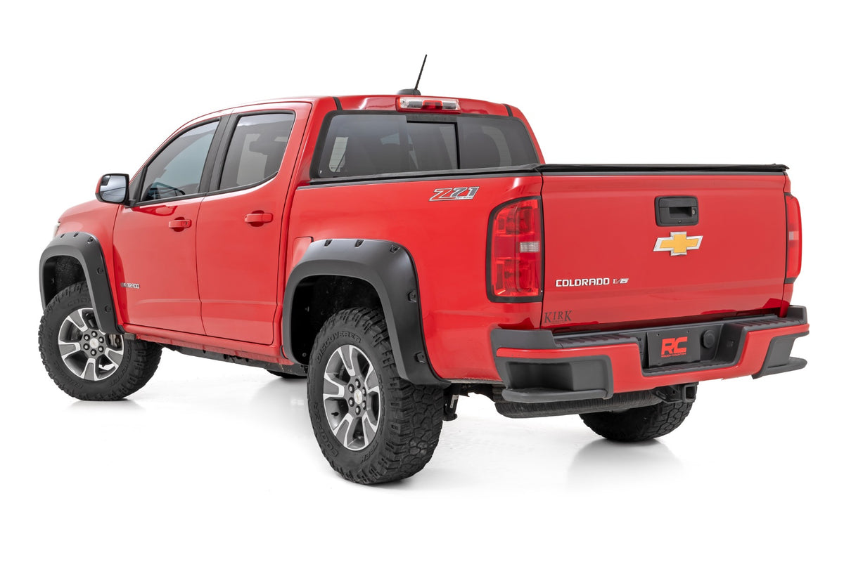 Pocket Fender Flares | GAN Silver Ice | Chevy Colorado 2WD/4WD (2015-2022)