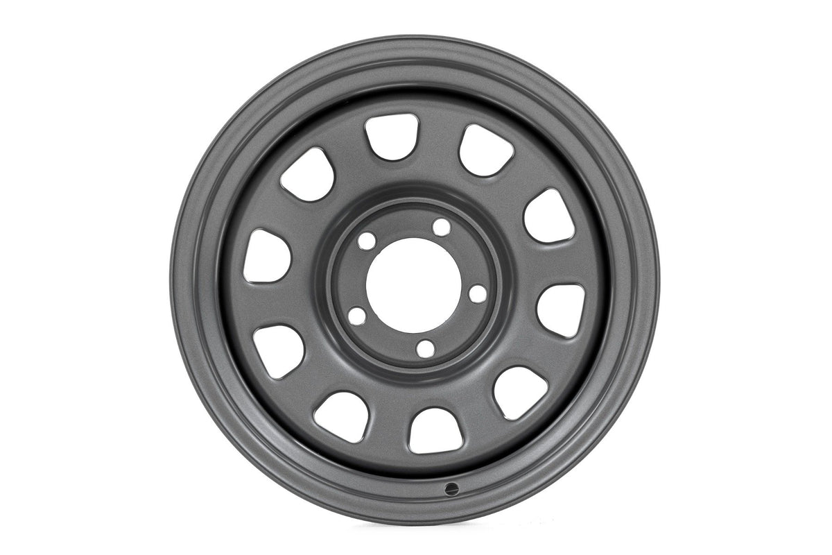 Steel Wheel | Gray | 16x8 | 6x5.5 | 4.25 Bore | -12