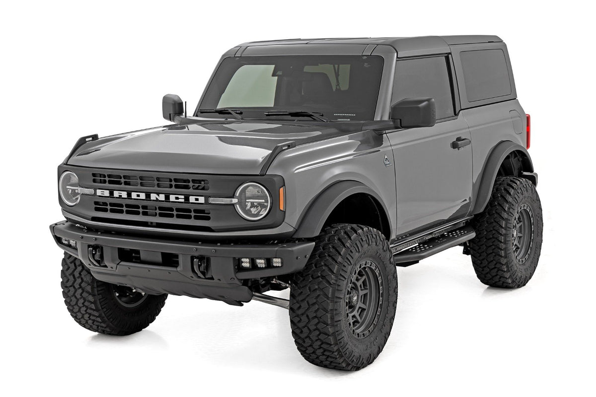 OV2 Running Boards | Side Step Bars | 2-Door | Ford Bronco (2 Door) (21-24)