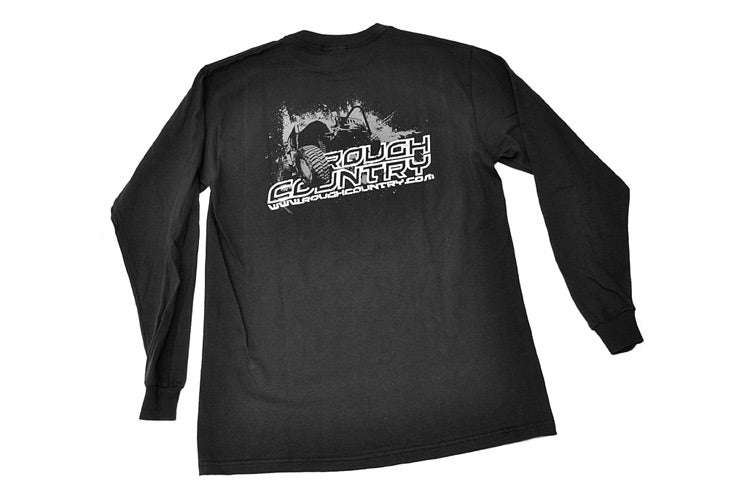 Rough Country - Rough Country T-shirt - Long Sleeve - Black - Size 3XL - 84031LS