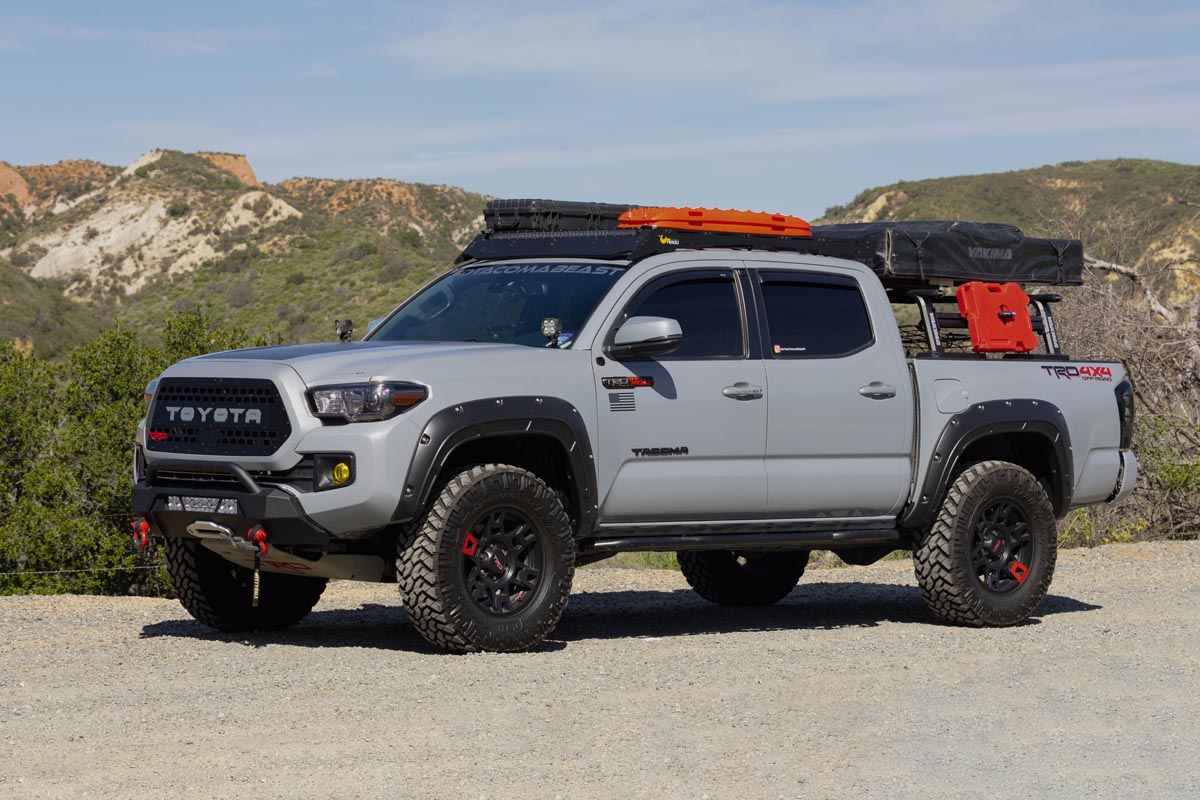 Fender Flares | Defender | 1G3 Magnetic Grey | Toyota Tacoma 2WD/4WD (16-23)