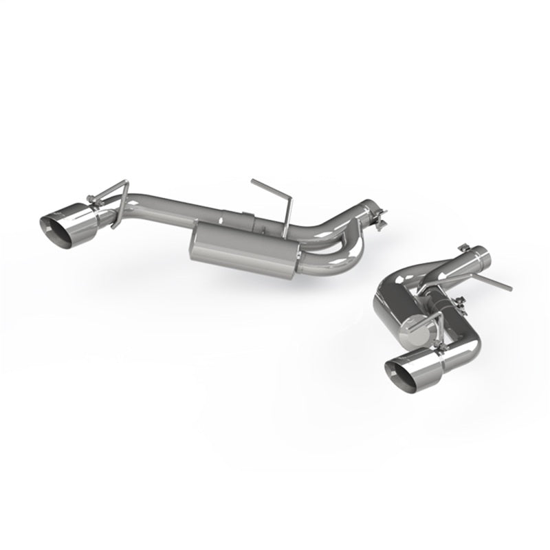 MBRP 16-19 Chevrolet Camaro 2.5in T304 Non NPP Axle Back Exhaust System - 4in Dual Wall Tips - S7038304