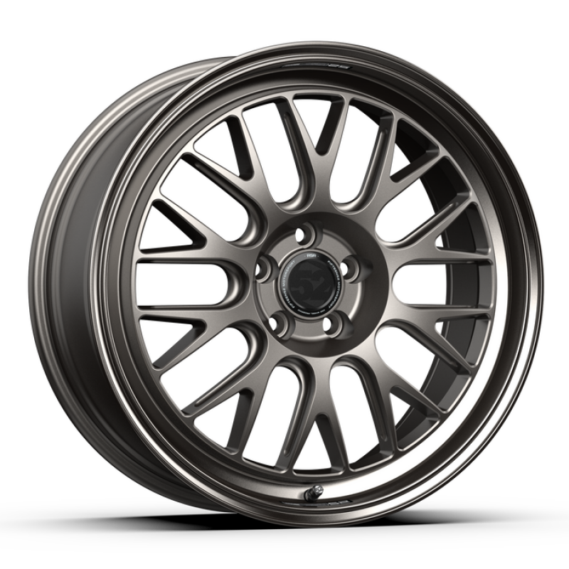 fifteen52 Holeshot RSR 19x8.5 5x108 42mm ET 63.4mm Center Bore Magnesium Grey w/ Gloss Lip - RSHML-98558+42