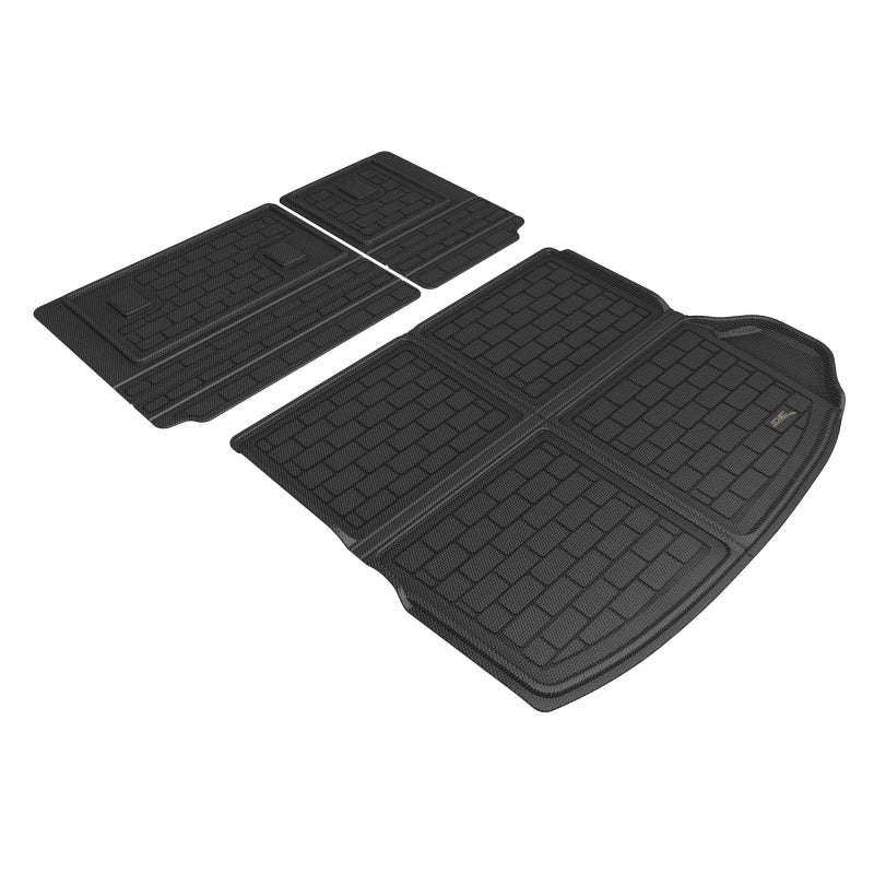 3D Maxpider 22-24 Jeep Grand Cherokee Kagu Black Seat Back Protector &amp; Cargo