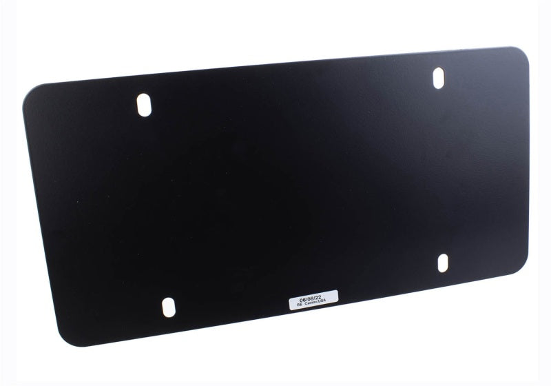 Ford Racing Black Stainless Steel Marque Plate - M-1828-LB