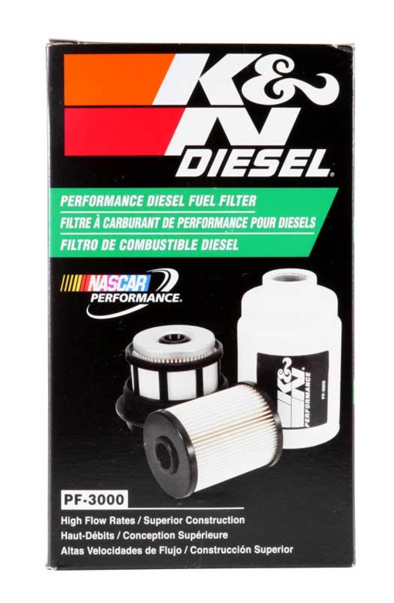 K&amp;N Cellulose Media Fuel Filter 3.5in OD x 6.281in L