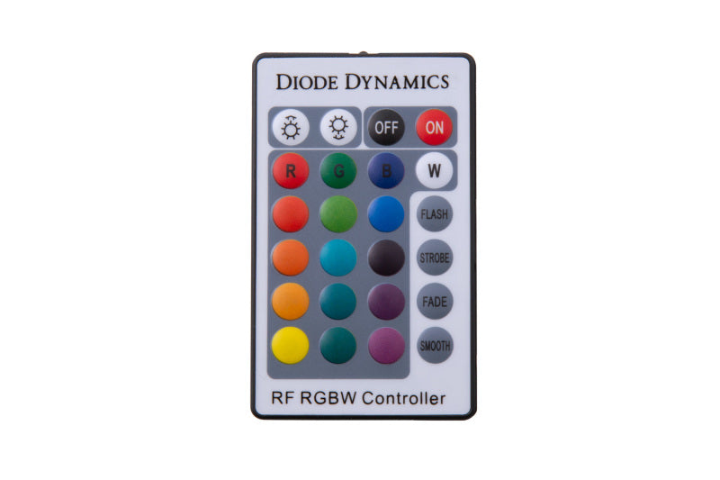 Diode Dynamics RGBW 24-Key M8 RF Controller - DD3040