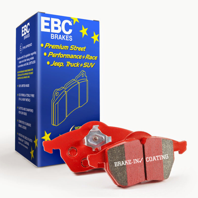 Clearance - EBC 14-20 Audi S3/VW Golf R/GTi 2.0 Turbo Redstuff Front Brake Pads DP32127C