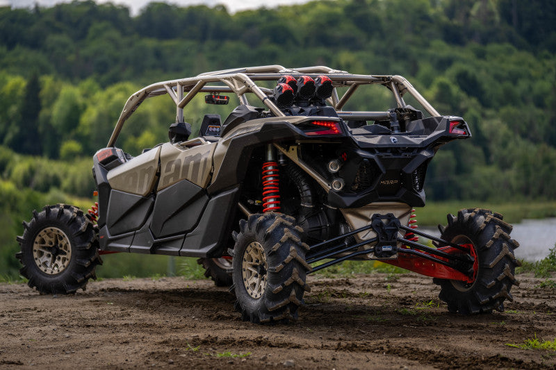 MBRP 17-18 Can-Am Maverick X3 Dual Out Active Exhaust - AT-9208AS