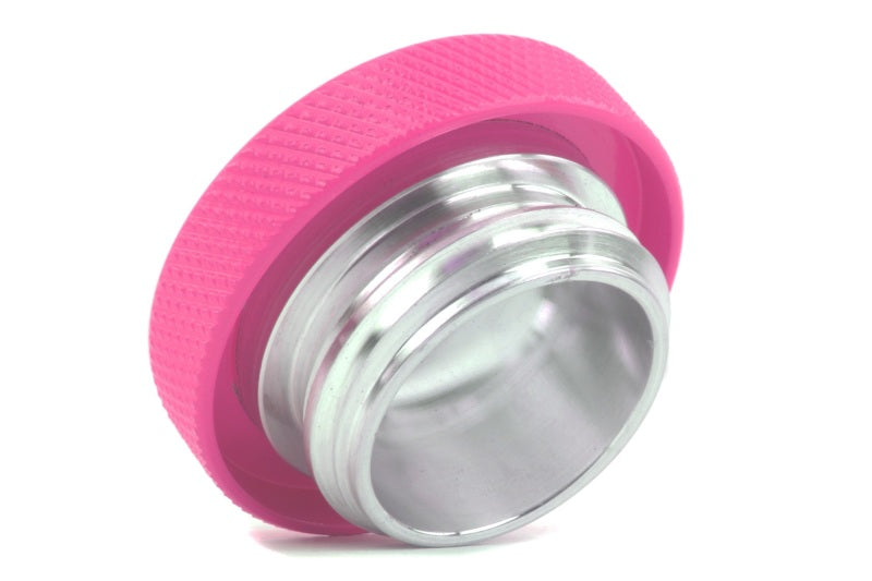 Perrin 02-24 Subaru WRX / 13+ BRZ &amp; GR86 / 04-21 STI / 00-18 Forester XT Oil Fill Cap - Hyper Pink - PSP-ENG-711HP