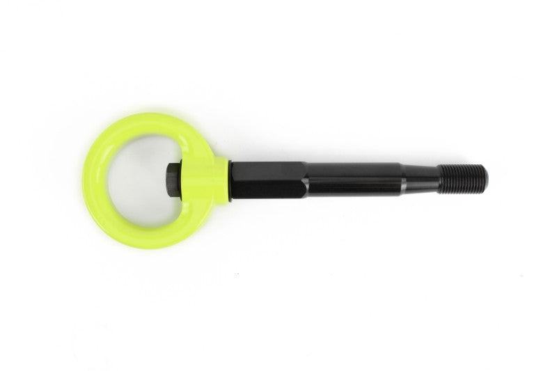 Perrin 15-17 Subaru WRX/STI Tow Hook Kit (Front) - Neon Yellow - PSP-BDY-232NY