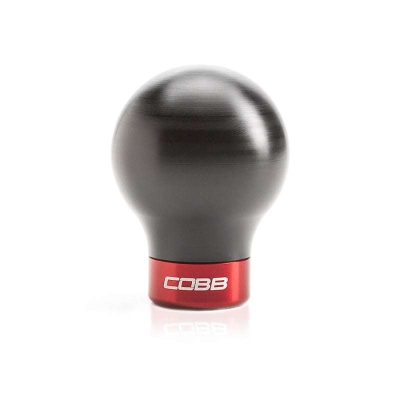 Cobb 08-15 Mitsubishi EVO X / 09-15 Ralliart Shift Knob - Race Red (Black w/Red Base) - 252350-RD