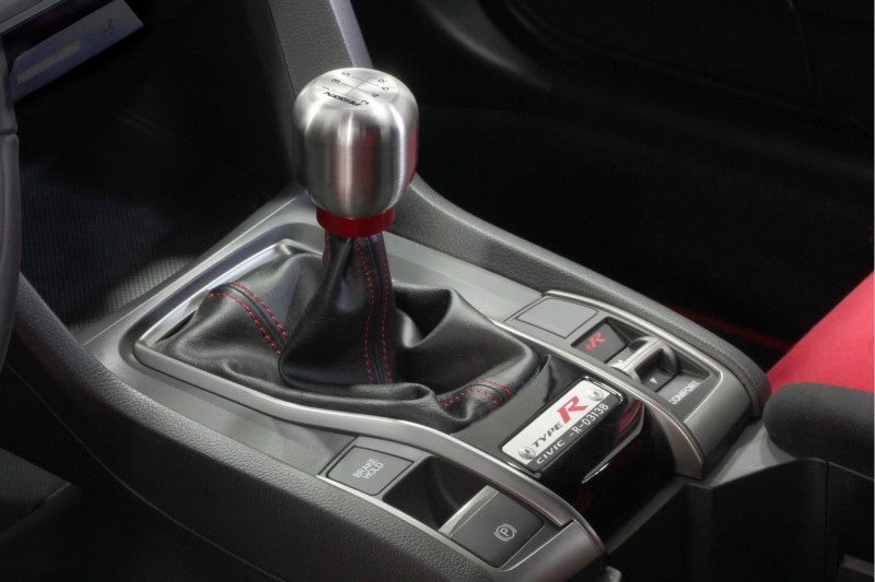 Perrin 17-18 Honda Civic Brushed Stainless Steel Large Shift Knob - 6 Speed - PHP-INR-120SS