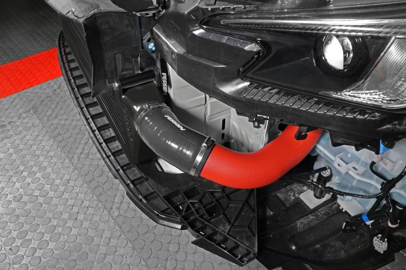 Perrin 22-23 Subaru WRX Front Mount Intercooler Kit (Red Tubes &amp; Black Core) - PSP-ITR-441BK/RD