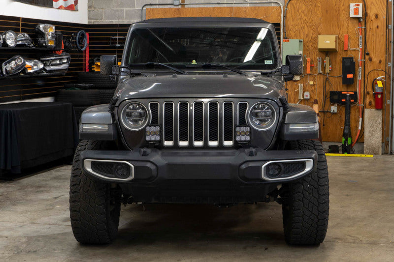 Diode Dynamics 18-21 Jeep JL Wrangler SS5 Bumper LED Pod Light Kit - Sport Yellow Driving - DD7290