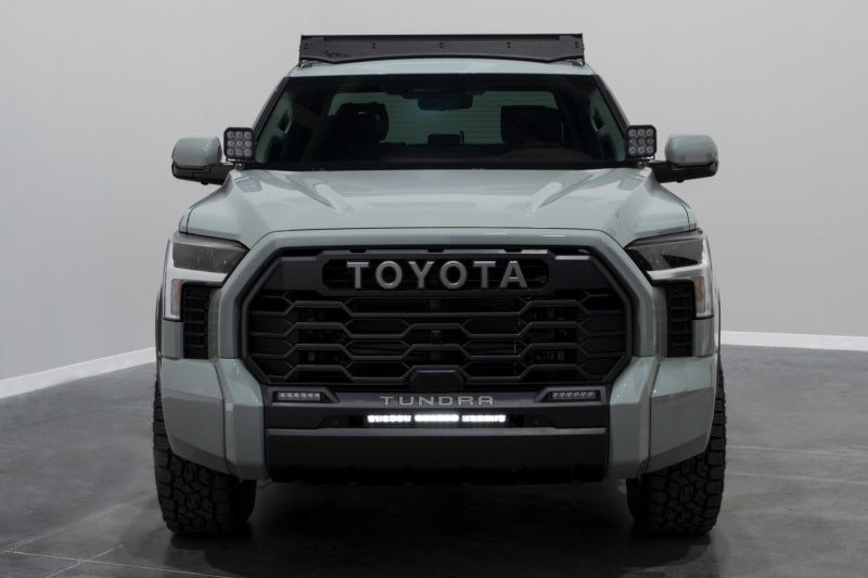 Diode Dynamics 2022 Toyota Tundra Stealth Bumper Light Bar Kit - White Combo - DD7412