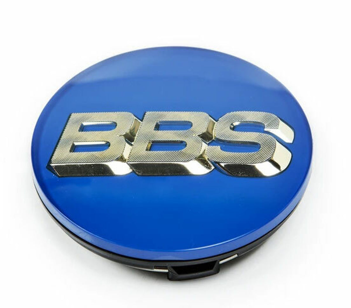 BBS Center Cap 70mm Blue/Silver - 3D Floating (Cast Wheels Only)