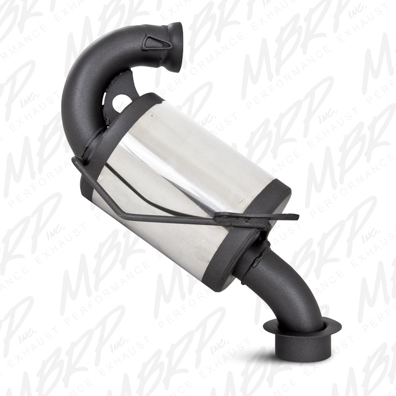 MBRP 99-01 Ski-Doo ZX Chassis/MXZ/Formula Z/Summit/Formula Deluxe/600 Trail Series Slip-On Exhaust - 1095306