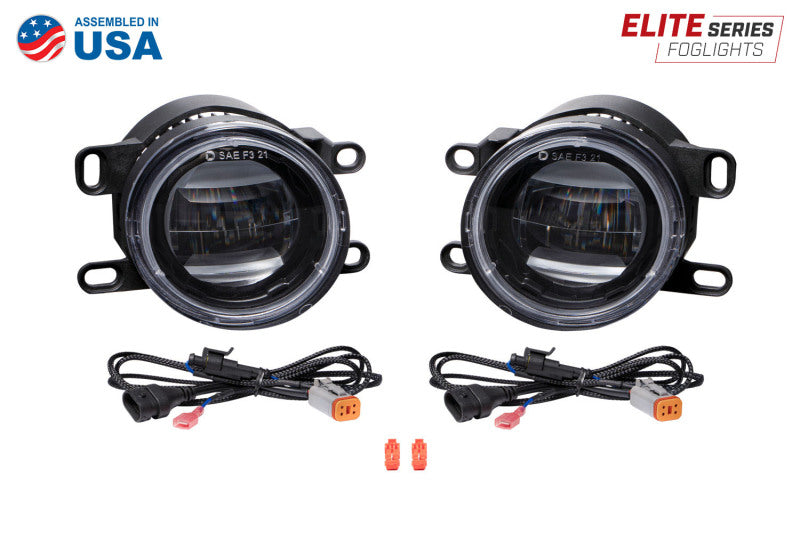 Diode Dynamics Elite Series Type CGX Fog Lamps - White (Pair) - DD5140P