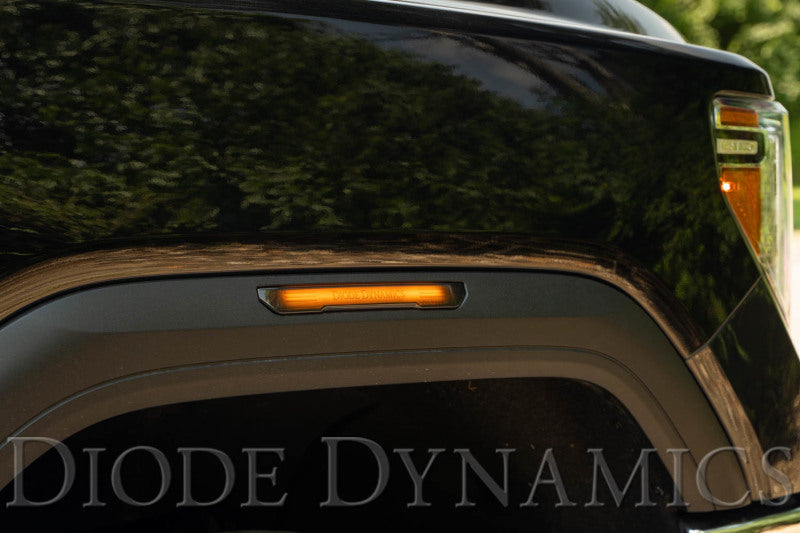 Diode Dynamics 20-21 Sierra 2500/3500 HD LED Sequential Sidemarkers Smoked Set - DD5152