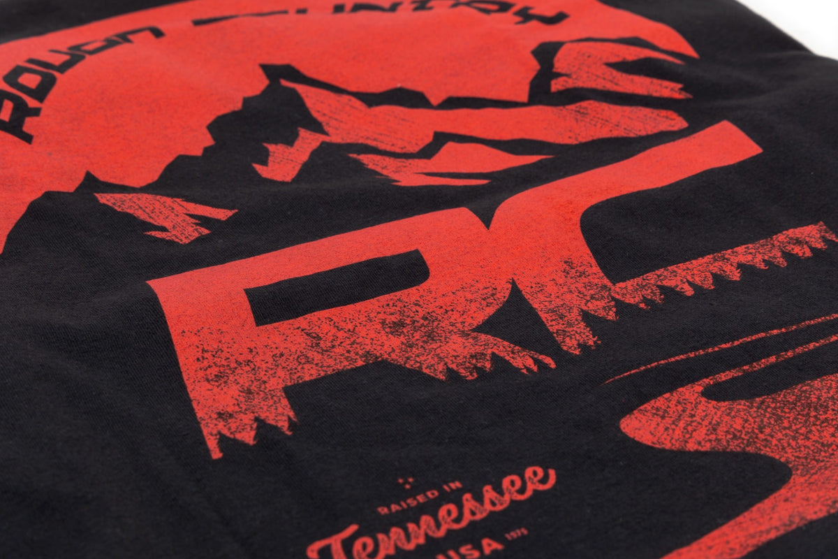 Rough Country T-Shirt | RC Mountains | Black | SM