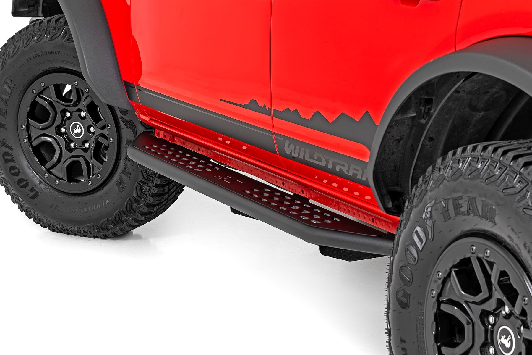 OV2 Running Boards | Side Step Bars | 4-Door | Ford Bronco 4WD (2021-2024)