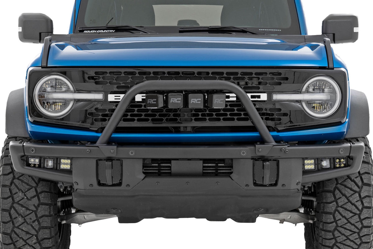 Safari Bar | 3&quot; OSRAM (Quad) | Wide | OE Modular Steel | Ford Bronco (21-24)