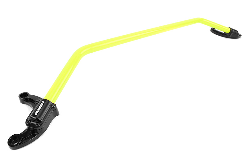 Perrin 08-21 WRX/STi Front Neon Yellow Strut Brace - PSP-SUS-056NY