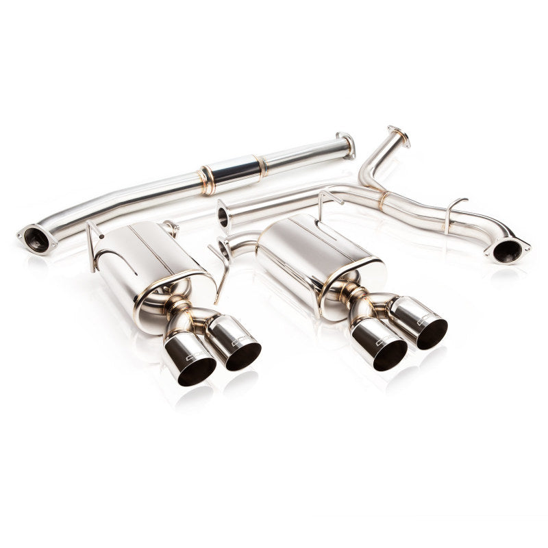 Cobb 11-14 Subaru STi (Sedan)/11-14 WRX (Sedan) Quad 3.5in Tips Cat-Back Exhaust - 515122