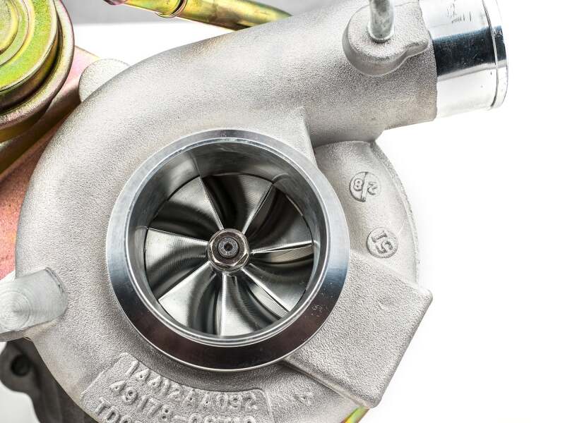 Forced Performance Subaru STi/WRX Blue Turbocharger 58mm CH8 CM Turbine Hsg External WG w/Oil Line - 2025054