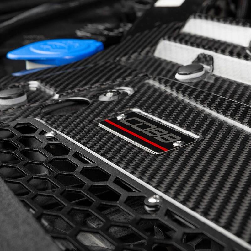 Cobb 21-23 Ford F-150 Ecoboost 3.5/2.7 Raptor/Tremor/Limited Redline Carbon Fiber Radiator Shroud - 4F3660