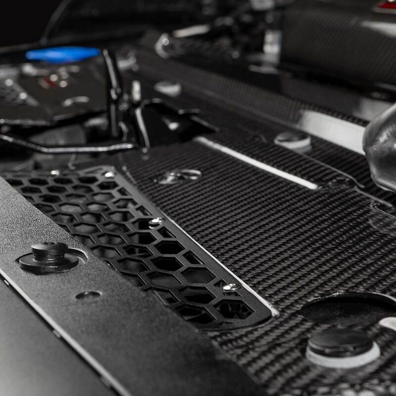 Cobb 21-23 Ford F-150 Ecoboost 3.5/2.7 Raptor/Tremor/Limited Redline Carbon Fiber Radiator Shroud - 4F3660