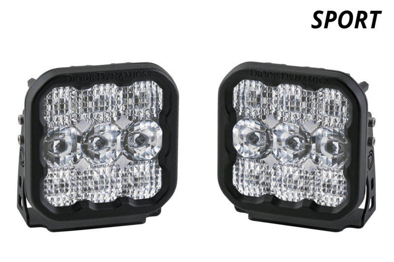 Diode Dynamics SS5 LED Pod Sport - White Spot (Pair) - DD6768P