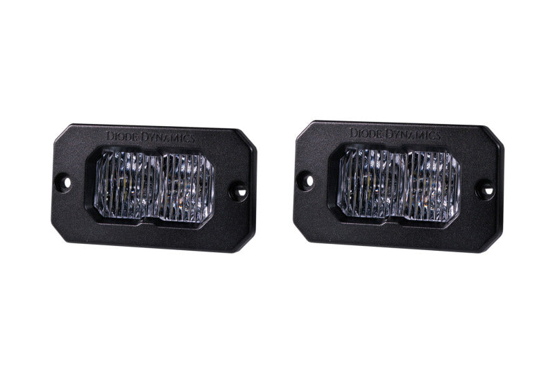 Diode Dynamics Stage Series 2 In LED Pod Pro - White Fog Flush ABL (Pair) - DD6432P