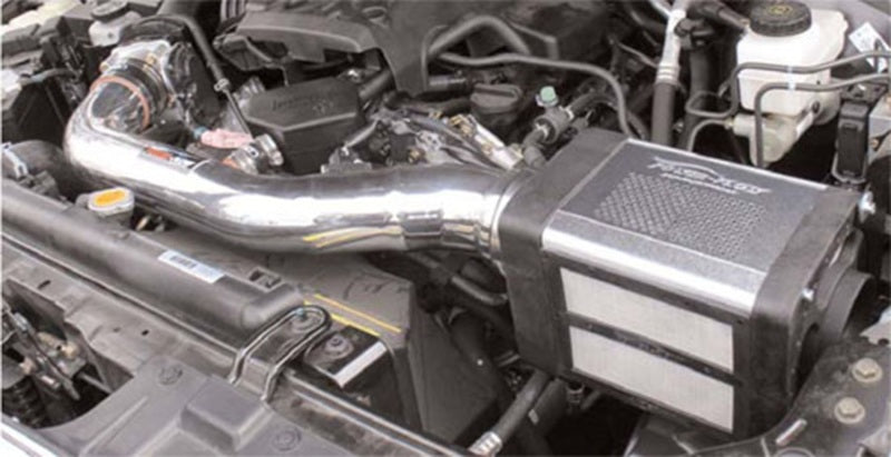 Injen 05-19 Nissan Frontier 4.L V6 w/ Power Box Wrinkle Black Power-Flow Air Intake Syst - PF1959WB