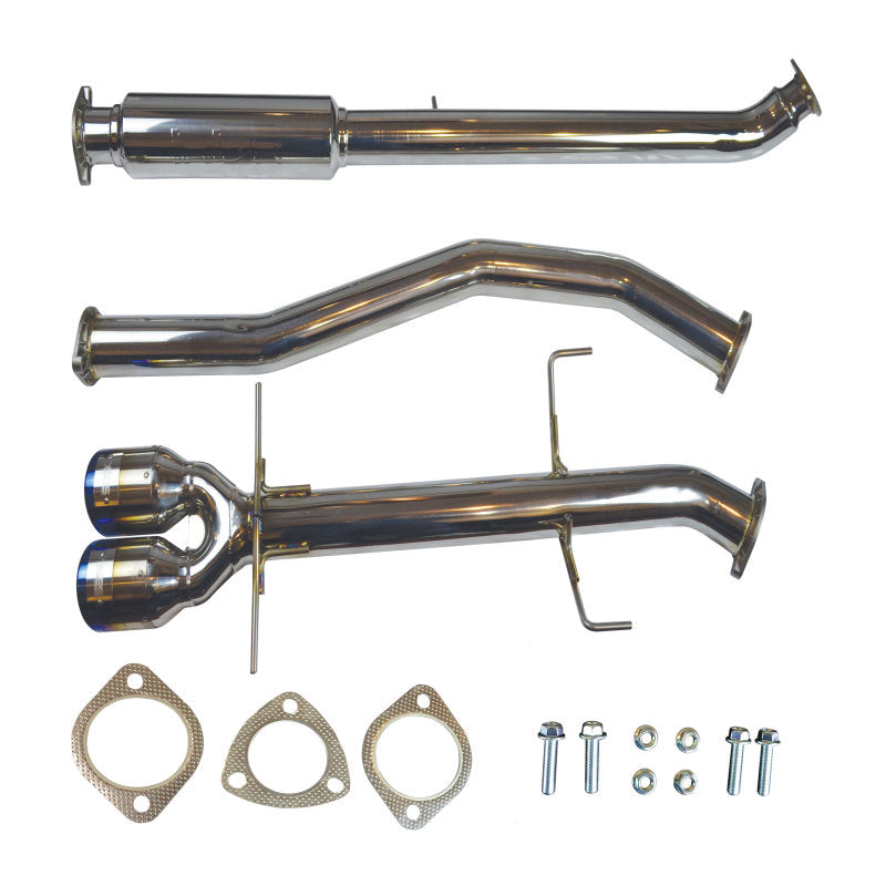 Injen 17-20 Honda Civic Si 1.5L Turbo (Sedan Only) 3in Cat-Back Stainless Steel Exhaust - SES1581TT