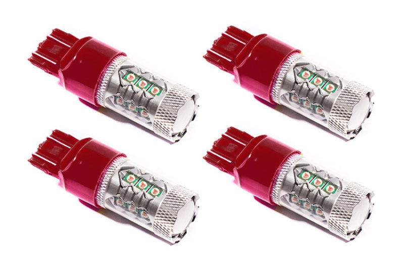 Diode Dynamics 7443 LED Bulb XP80 LED - Red Set of 4 - DD0115Q