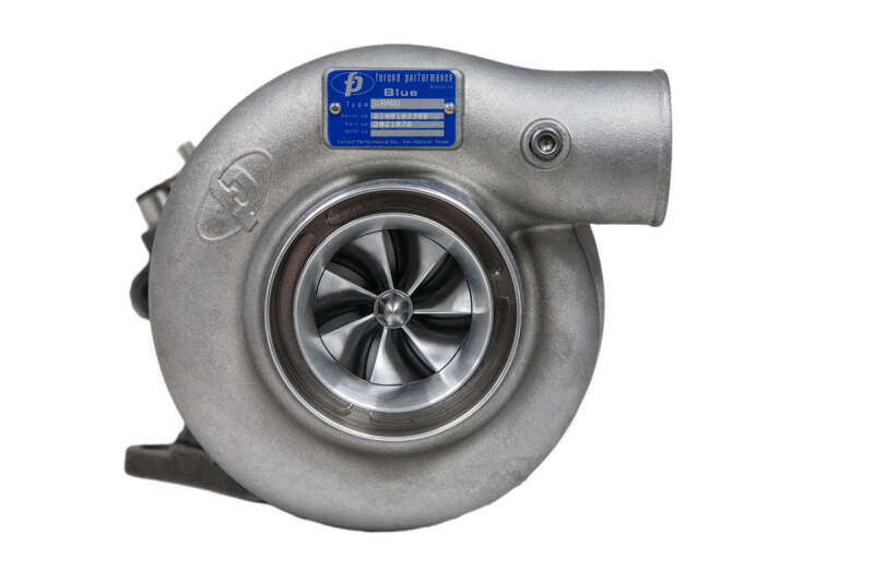 Forced Performance Subaru WRX/STI XR Blue 73HTZ Turbo 58mm CH8CM Turbine Hsg Internal WG w/Oil Line - 2027000