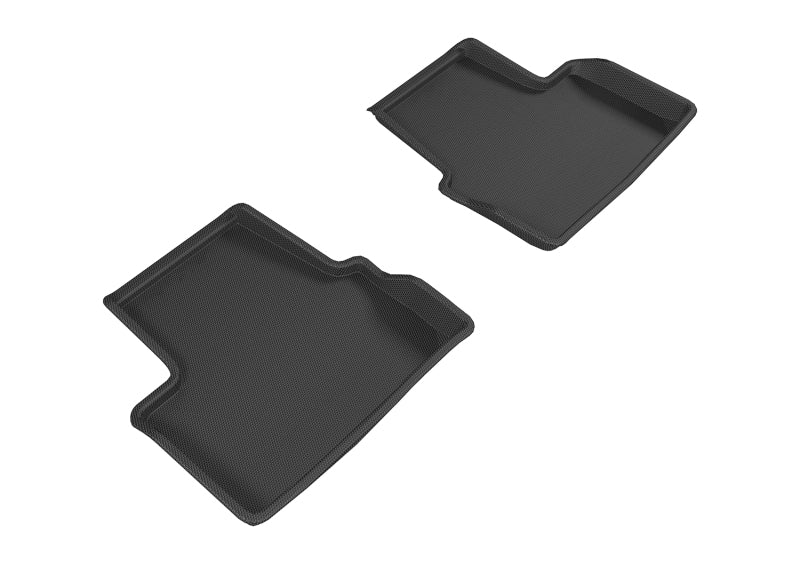 3D MAXpider 2016-2019 Chevrolet Volt Kagu 2nd Row Floormats - Black