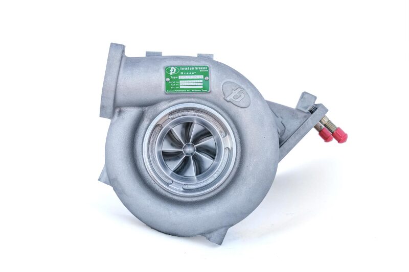 Forced Performance Mitsubishi Evo 9 Green XR57SR Turbocharger Ball Bearing SS Turbine Housing - 2007020