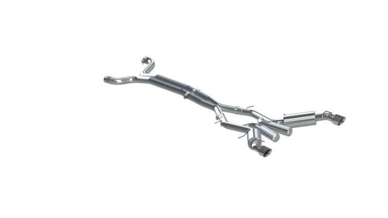 MBRP 16-19 Chevrolet Camaro SS 6 Speed 3in Dual Cat Back w/ 4.5in OD Tips - 409 (Non NPP Models) - S7035409