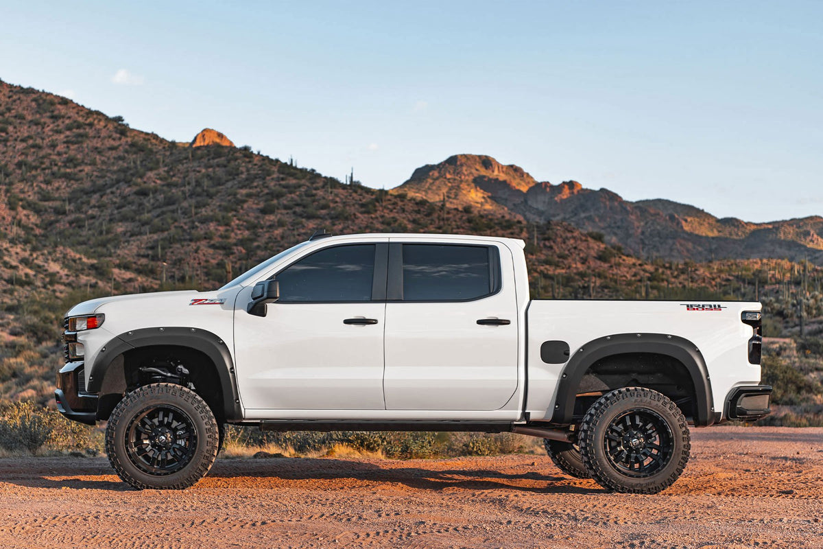 Pocket Fender Flares | GXD Sterling Grey Metallic | Chevy Silverado 1500 (19-21)