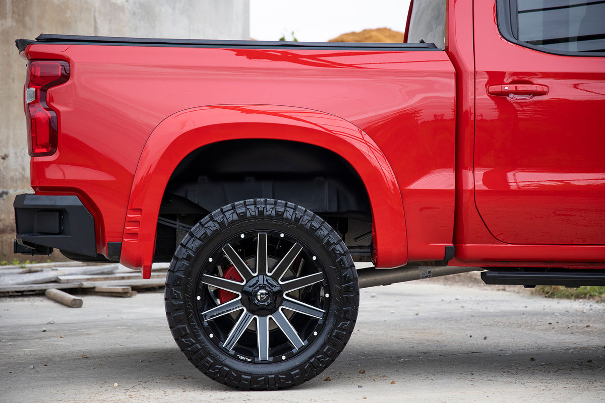 Fender Flares | SF1 | GBA Black | Chevy Silverado 1500 2WD/4WD (2019-2024)