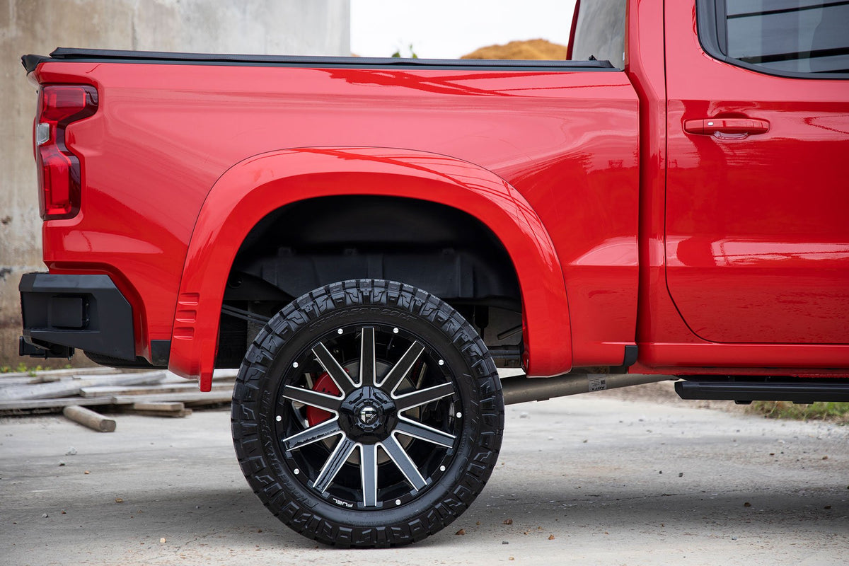 Fender Flares | SF1 | G7C Red Hot | Chevy Silverado 1500 2WD/4WD (2019-2024)