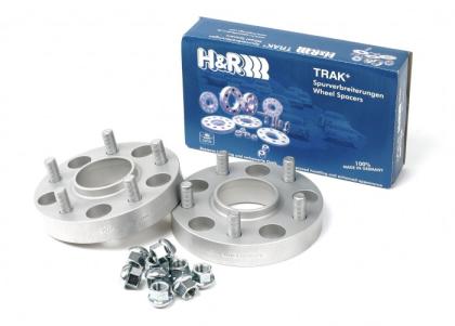 H&amp;R Trak+ 15mm DRM Wheel Spacer 5/114.3 Bolt Pattern 60.1 Center Bore Stud 12x1.5 Thread - 3065602